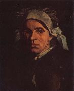 Vincent Van Gogh Head of a Peasant Woman with White Cap (nn04) France oil painting artist